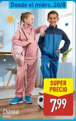ALDI Chándal oferta
