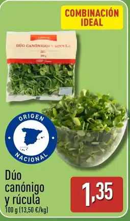 ALDI Dúo canónigo y rúcula oferta