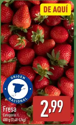 ALDI Fresa oferta