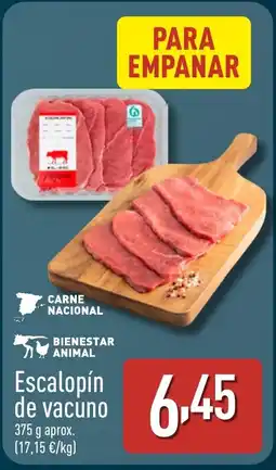 ALDI Escalopín de vacuno oferta