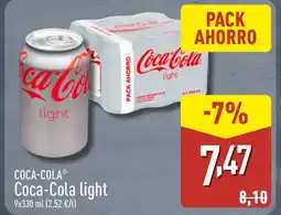 ALDI COCA-COLA Light oferta