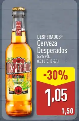 ALDI DESPERADOS Cerveza Desperados oferta