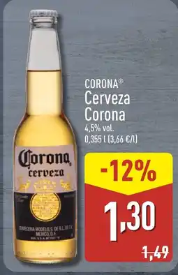 ALDI CORONA Cerveza Corona oferta