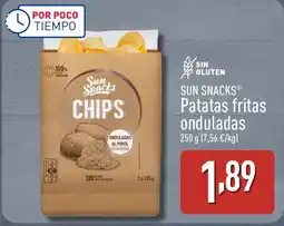 ALDI SUN SNACKS Patatas fritas onduladas oferta