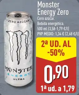 ALDI MONSTER Energy Zero oferta