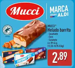 ALDI MUCCI Helado barrita oferta