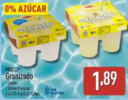 ALDI MUCCI Granizado oferta