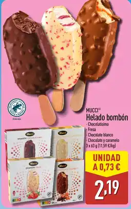 ALDI MUCCI Helado bombón oferta