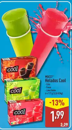 ALDI MUCCI Helados Cool oferta