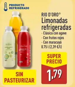 ALDI RIO D'ORO Limonadas refrigeradas oferta