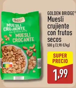ALDI GOLDEN BRIDGE Muesli crujiente con frutos oferta