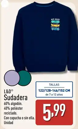 ALDI L&D Sudadera oferta
