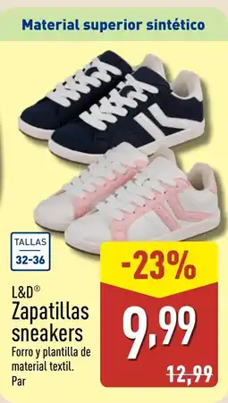 ALDI L&D Zapatillas sneakers oferta