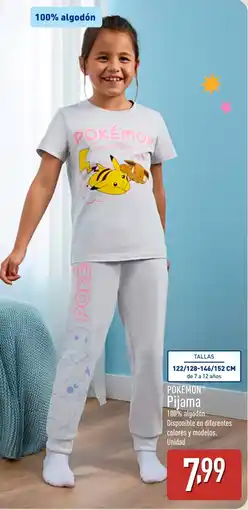 ALDI POKEMON Pijama oferta