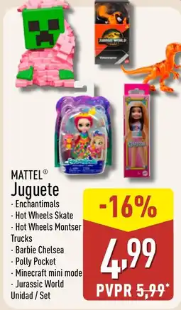 ALDI MATTEL Juguete oferta