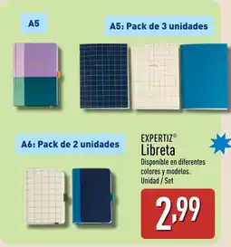 ALDI EXPERTIZ Libreta oferta