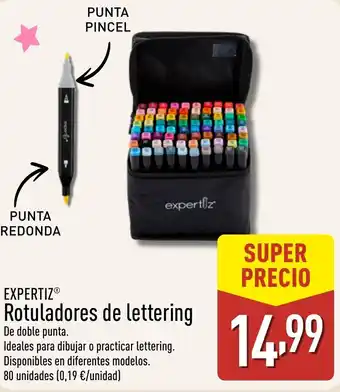 ALDI EXPERTIZ Rotuladores de lettering oferta