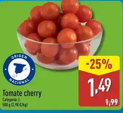ALDI Tomate cherry oferta