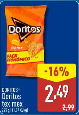 ALDI DORITOS Doritos tex mex oferta