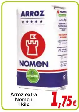 Proxi NOMEN Arroz extra oferta