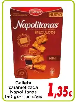 Proxi NAPOLITANAS Galleta caramelizada oferta