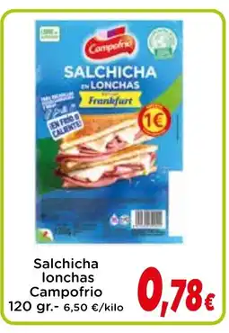 Proxi CAMPOFRIO Salchicha lonchas oferta