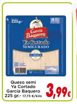 Proxi GARCIA BAQUERO Queso semi Ya Cortado oferta