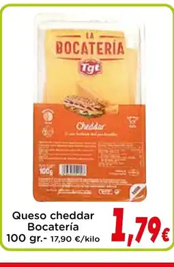 Proxi BOCATERIA Queso cheddar oferta