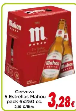 Proxi MAHOU Cerveza 5 Estrellas oferta