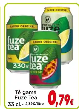 Proxi FUZE TEA Té gama oferta