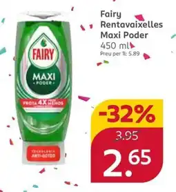 Rossmann FAIRY Rentavaixelles Maxi Poder oferta