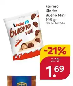 Rossmann KINDER BUENO Ferrero Mini oferta