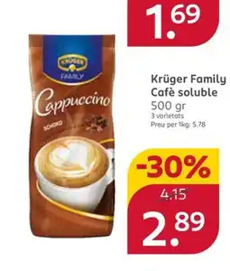 Rossmann Krüger Family Cafè soluble oferta