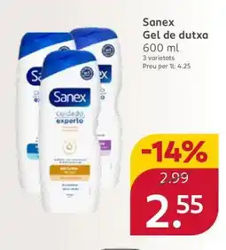 Rossmann SANEX Gel de dutxa oferta