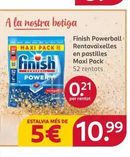 Rossmann FINISH Powerball Rentavaixelles en pastilles Maxi Pack oferta