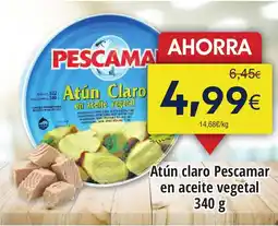 FROIZ Atún claro Pescamar en aceite vegetal oferta