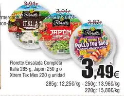 FROIZ FLORETTE Ensalada Completa Italia oferta