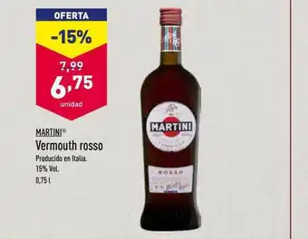 ALDI Martini Vermouth Rosso oferta