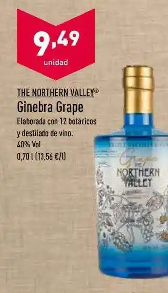 ALDI The Northern Valley Ginebra Grape oferta