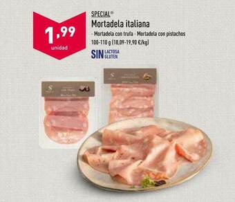 ALDI Special Mortadela Italiana oferta
