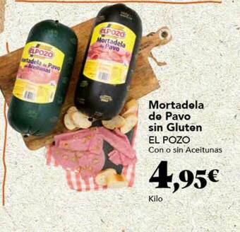 Gadis Mortadela De Pavo Sin Gluten El Pozo oferta