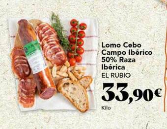 Gadis Lomo Cebo Campo Ibérico 50% Raza Ibérica El Rubio oferta