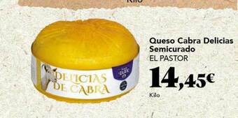 Gadis Queso Cabra Delicias Semicurado El Pastor oferta