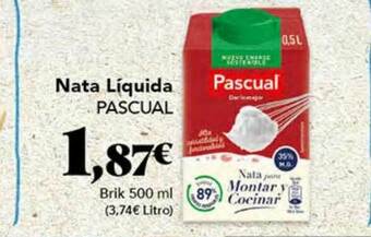 Gadis Nata Líquida Pascual oferta
