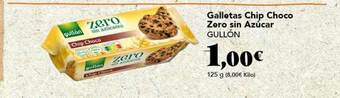 Gadis Galletas Chip Choco Zero Sin Azúcar Gullón oferta