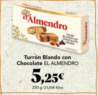 Gadis Turrón Blando Con Chocolate El Almendro oferta