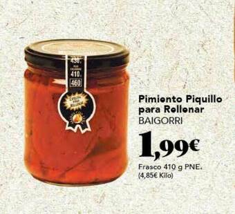 Gadis Pimiento Piquillo Para Rellenar Baigorri oferta