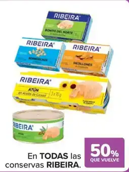 Carrefour RIBEIRA En todas las conservas oferta