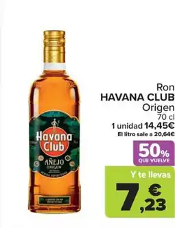 Carrefour HAVANA CLUB Ron oferta