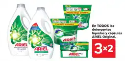 Carrefour ARIEL En todos los detergentes líquidos y cápsulas original oferta